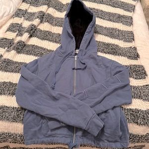 VS Pink hooded zip up